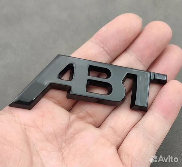 Эмблема лого ABT sportsline 11,2см * 4,6см(металл)