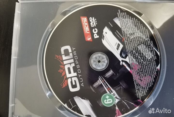 Игра grid autosport dvd