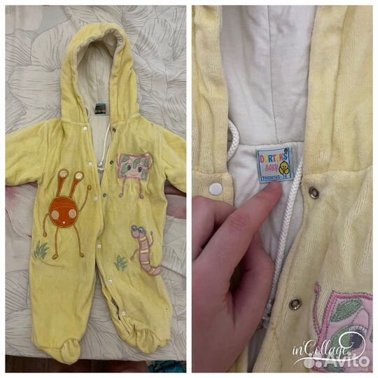 Вещи пакетом на девочку от 0 до 1 года