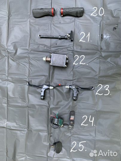 Запчасти для электросамоката kugoo g-booster