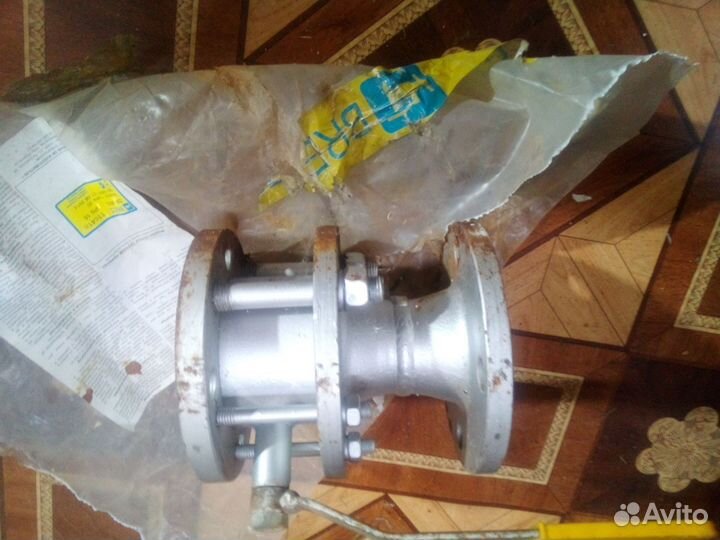 Кран шаровый запорный стальной