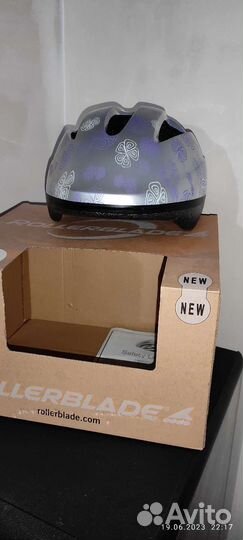 Детский шлем защитный для ролеров