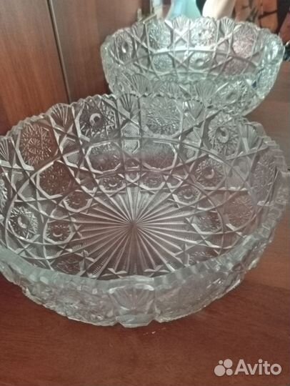 Фужеры хрустальные СССР