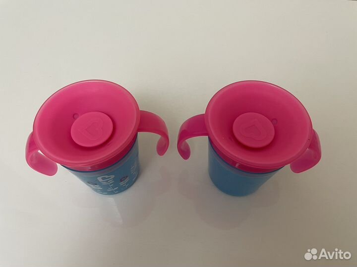 Поильник-непроливайка Munchkin Miracle с ручками