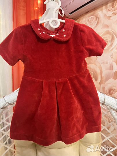 Платье для девочки 62