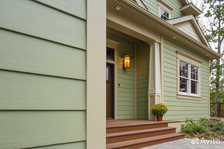 Фасадные работы, монтаж сайдинга