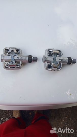 Педали контактные wellgo