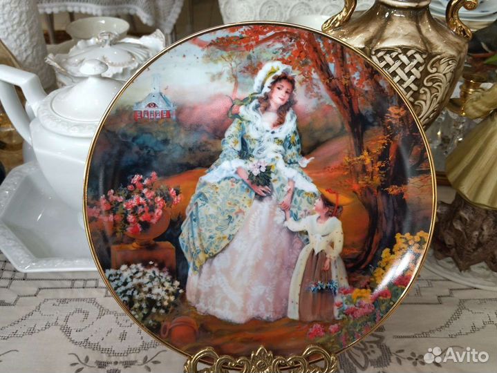 Декоративная тарелка Элизабет