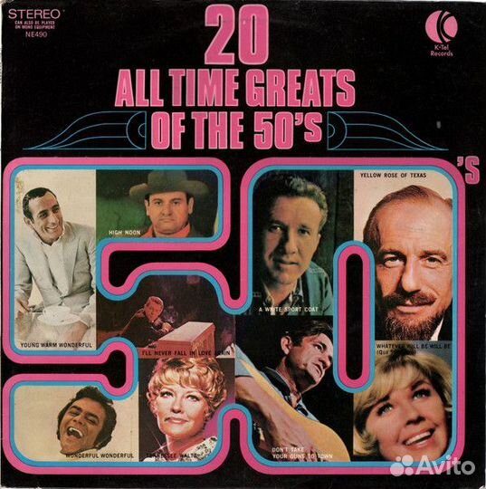 Виниловые пластинки 20 All Time Greats Of The 50's