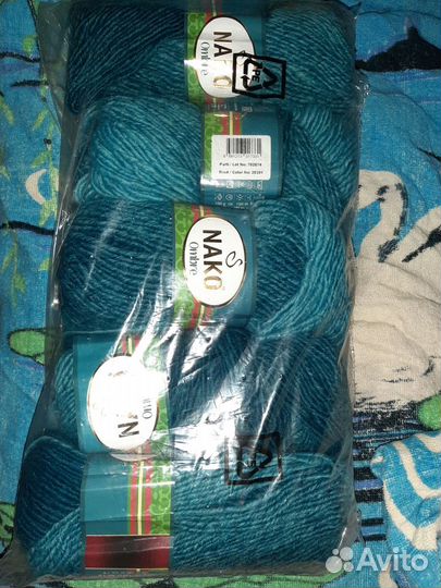 Пряжа nako Ombre 5 мотков