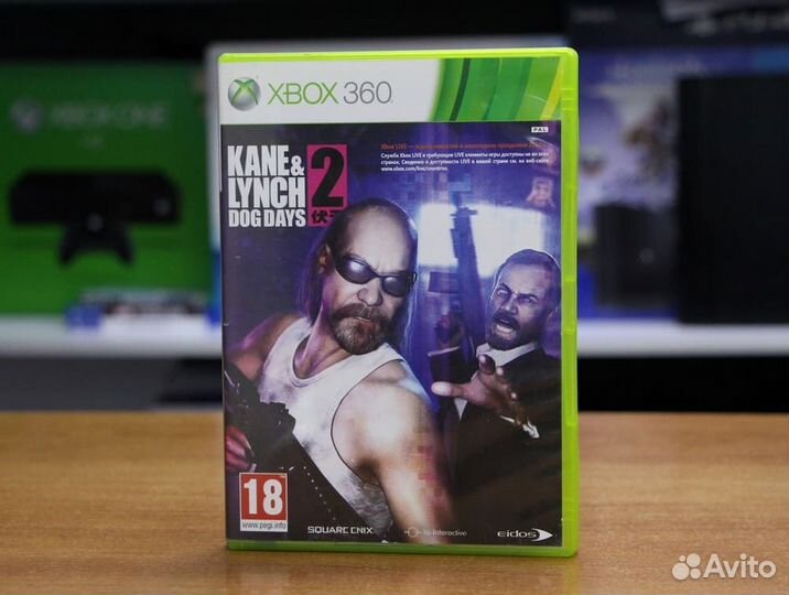 Kane & Lynch 2 (Xbox 360, англ, бу)