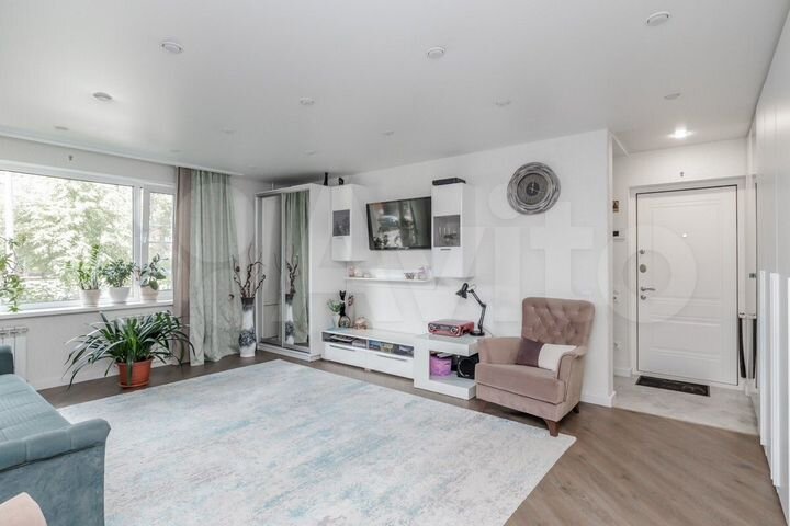 3-к. квартира, 69,2 м², 1/8 эт.