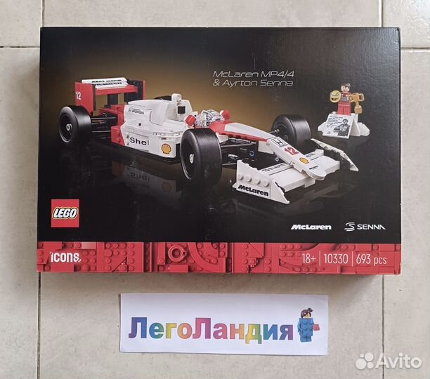 Lego Ideas 10330 McLaren MP4/4 & Ayrton Senna