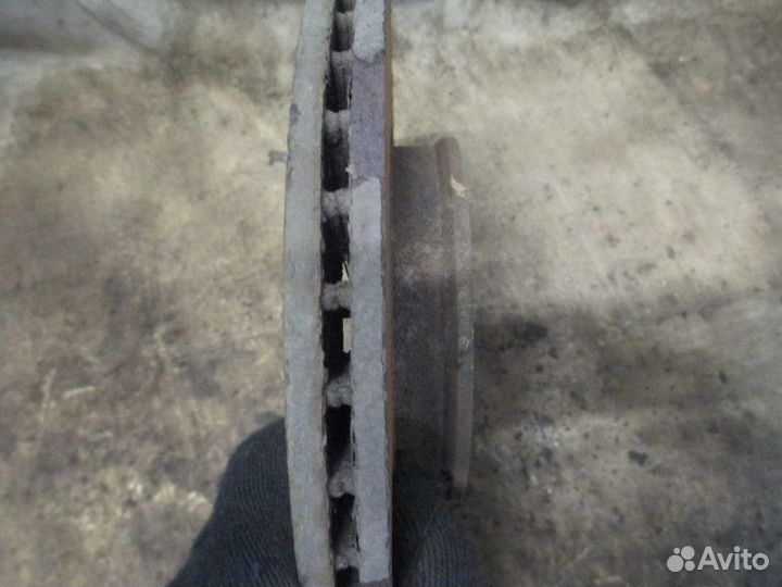 Диск тормозной передний вентилируемый Kia RIO 2005