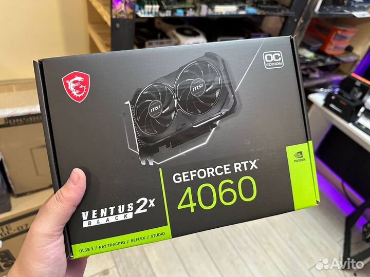 RTX4060/новая/гарантия (trade-in, обмен)