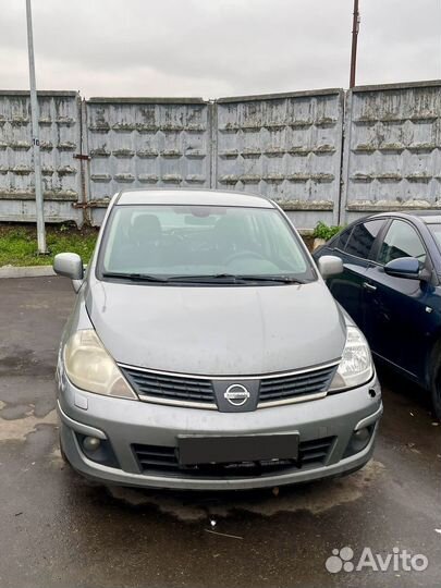 Nissan Tiida 1.6 AT, 2008, битый, 246 000 км