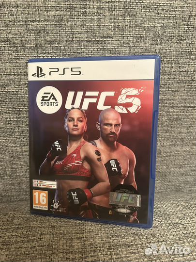 Ufc 5 ps5 диск