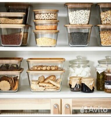 Контейнеры Икеа + крышки