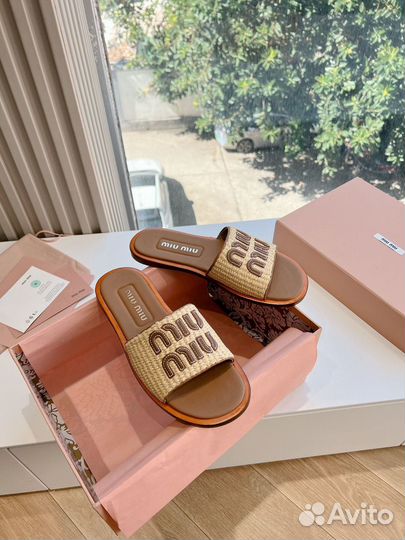 Сабо женские Miu Miu