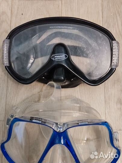 Маски для плавания Mares, aqua lung sport