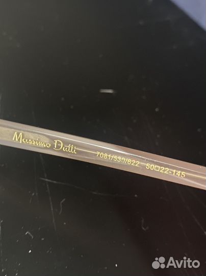 Очки massimo dutti