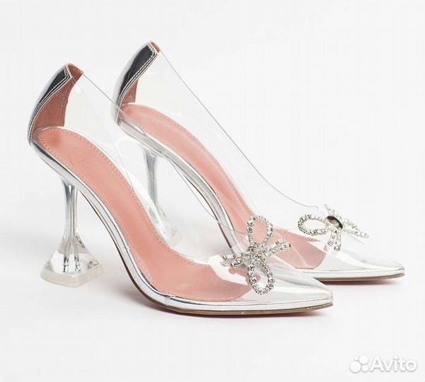 Прозрачные туфли