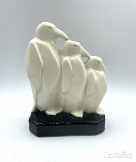 Фарфоровая статуэтка Пингвины Германия