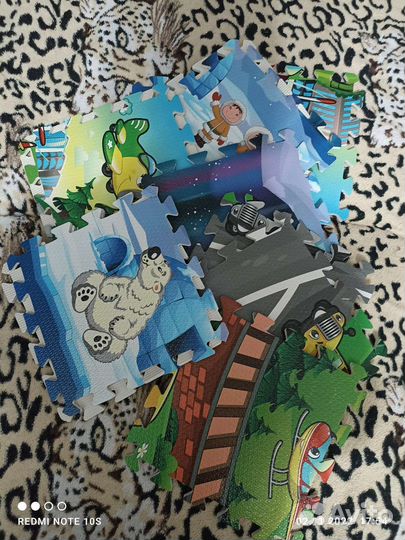 Коврик пазл