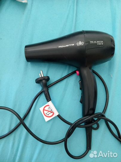 Фен rowenta elite pro ac motor 2100w