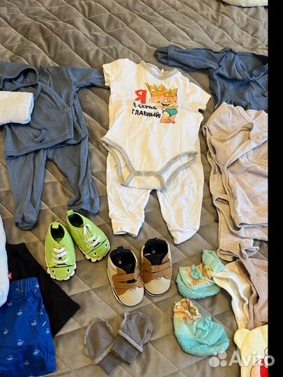 Вещи детские пакетом 50-62