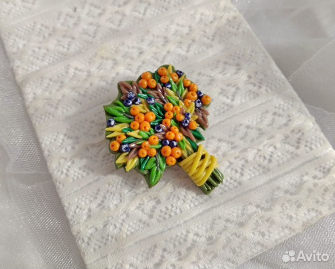 Брошь (Ручная работа)