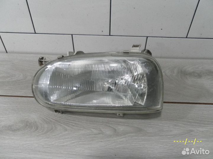Фара левая Volkswagen Golf 3 фара фольксваген
