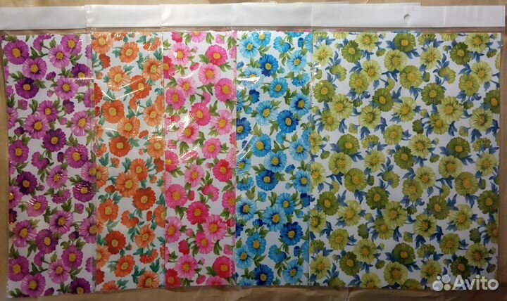 Ткань самоклеющаяся формат А4