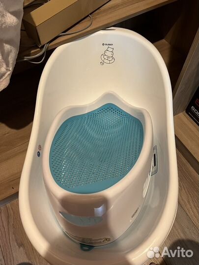 Детская ванночка для купания с горкой