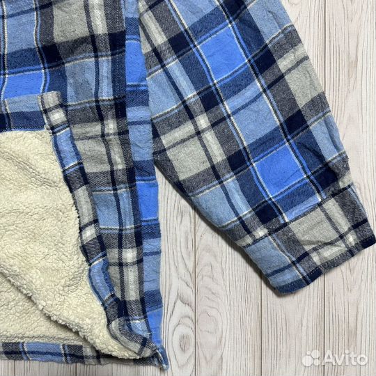 Рубашка с мехом мужская USA M 48