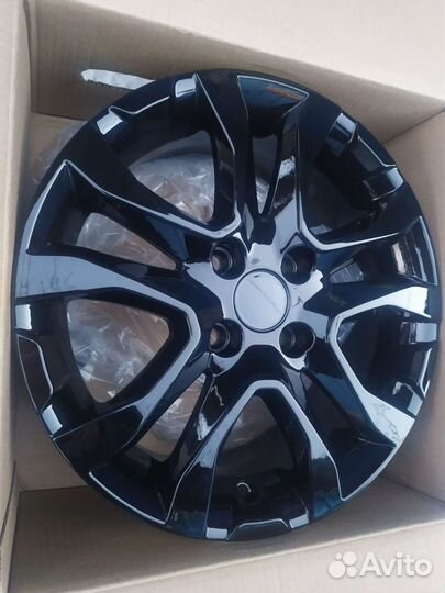 Диски R15 4x100 et40 d60,1 Khomen Wheels Black