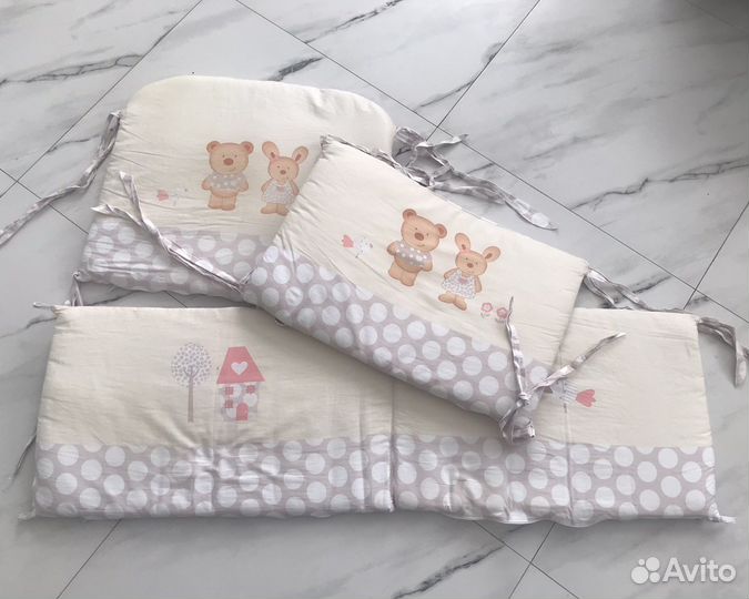 Бортики в детскую кроватку