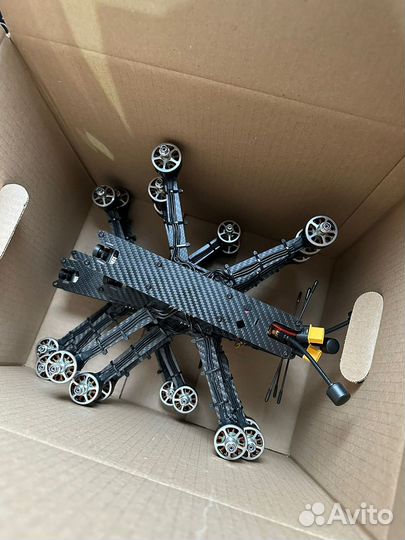 FPV квадрокоптер. 7 дюймов. РФ