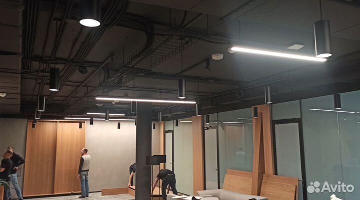 Бригада электромонтажников