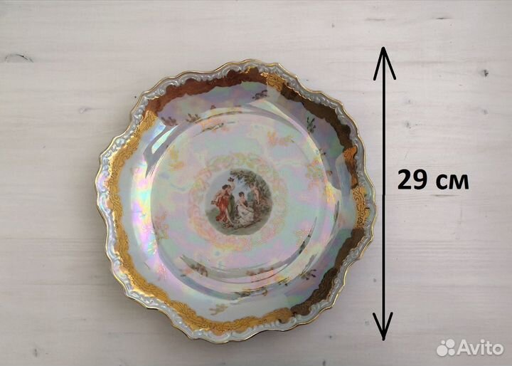 Блюдо фарфоровое Oscar Schlegelmilch Мадонна