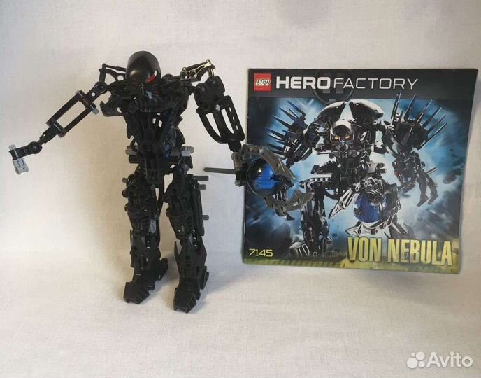 Модель 2010 г. lego hero factory von nebula