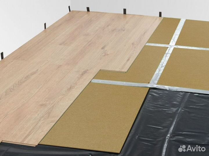 Хвойная подложка под Ламинат 7 мм
