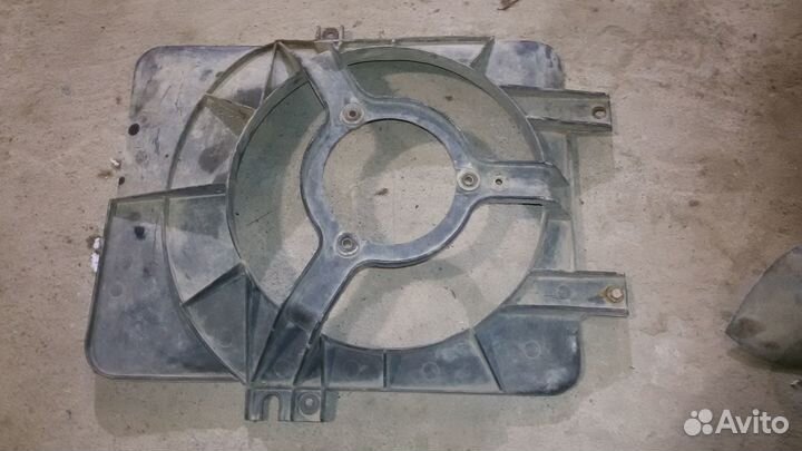 Диффузор и крыльчатка вентилятора ваз 2110