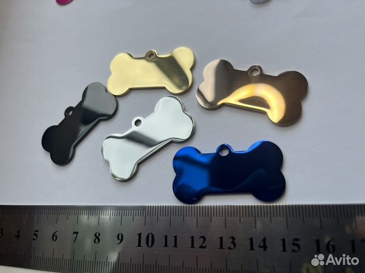 Адресник для собаки, кошки с гравировкой