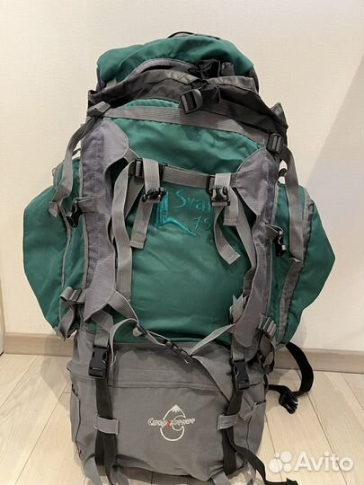 Туристический рюкзак снаряжение svan 75л