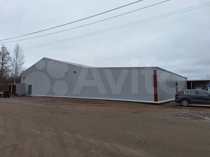 Отапливаемое производство, склад, ангар 900 м²