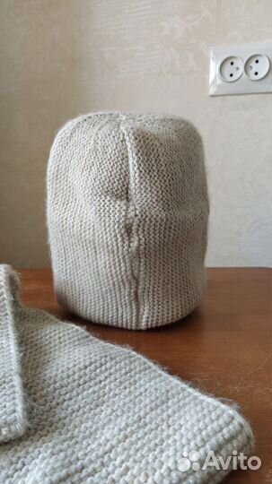 Комплект шапка и снуд