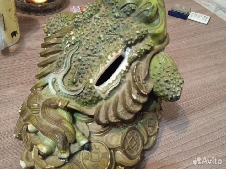 Жаба копилка большая