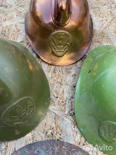 Шлем каска пожарного времён СССР