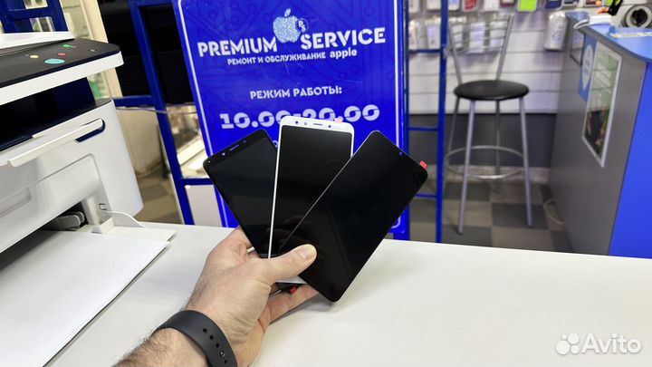 Дисплей Xiaomi Mi 5s Plus (черный)